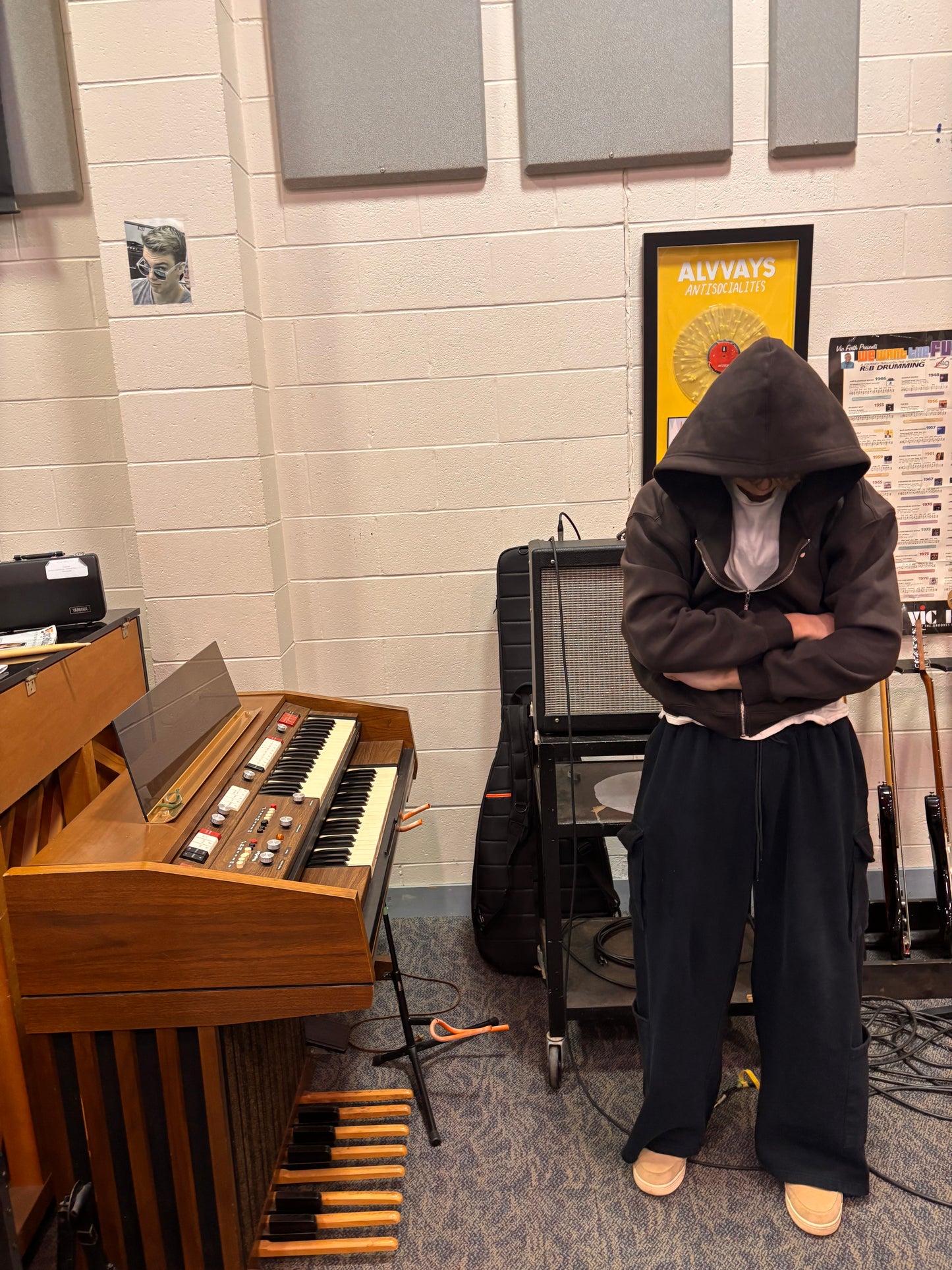 Fleece Zip-Up Boxy Hoodie